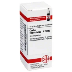 DHU Carbo vegetabilis C 1000 Globuli, 10 g