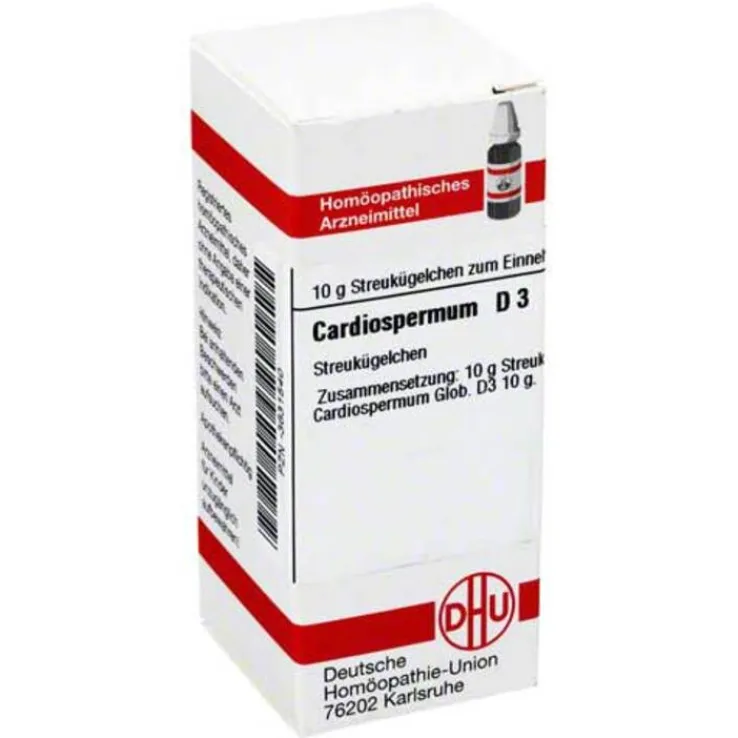 DHU Cardiospermum D 3 Globuli, 10 g
