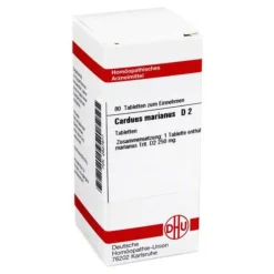DHU Carduus marianus D 2 Tabletten, 80 St