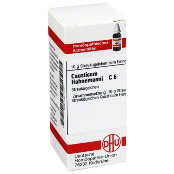DHU causticum Hahnemanni C 6 Globuli, 10 g