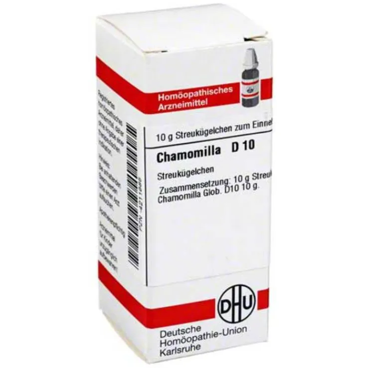 DHU Chamomilla D 10 Globuli, 10 g