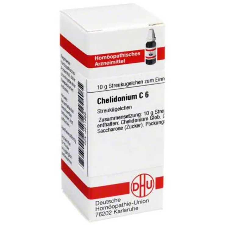 DHU Chelidonium C 6 Globuli, 10 g