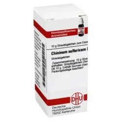DHU Chininum sulfuricum D 6 Globuli, 10 g