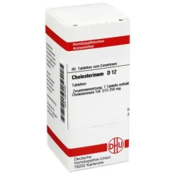DHU Cholesterinum D 12 Tabletten, 80 St