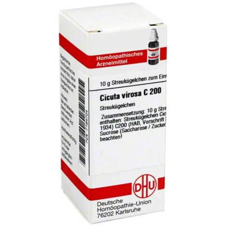 DHU Cicuta virosa C 200 Globuli, 10 g