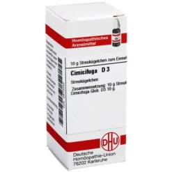DHU Cimicifuga D 3 Globuli, 10 g