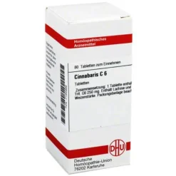 DHU Cinnabaris C 6 Tabletten, 80 St