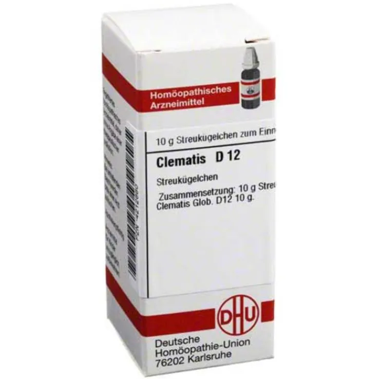 DHU Clematis D 12 Globuli, 10 g