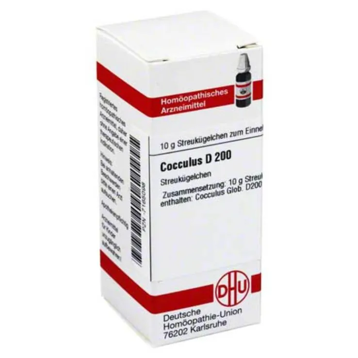 DHU Cocculus D 200 Globuli, 10 g