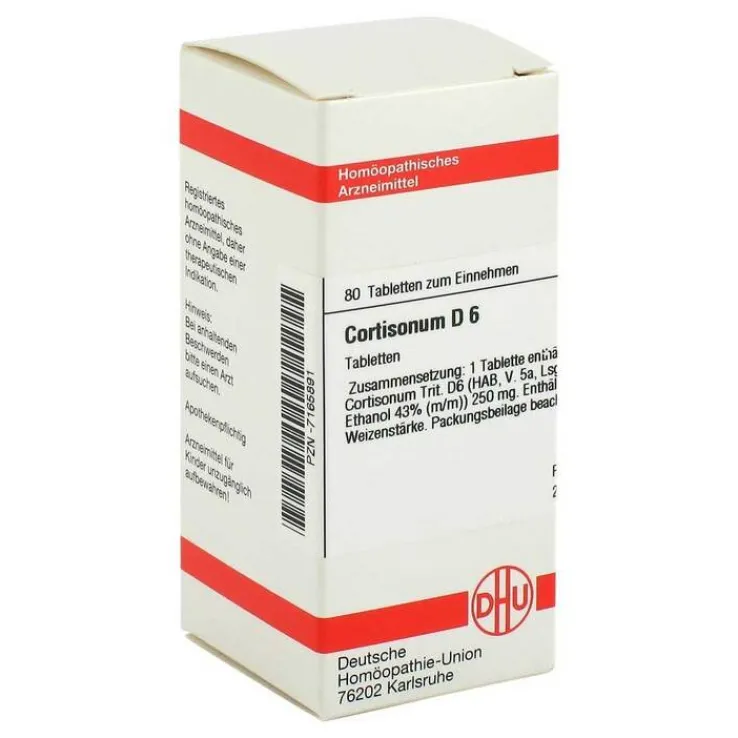 DHU Cortisonum D 6 Tabletten, 80 St
