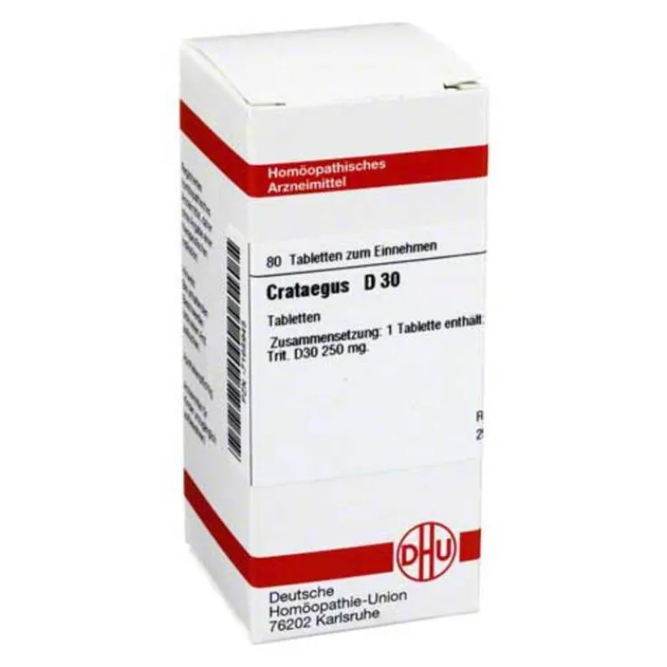 DHU Crataegus D 30 Tabletten, 80 St