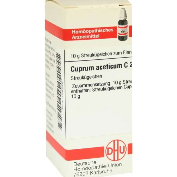 DHU Cuprum aceticum C 200 Globuli, 10 g