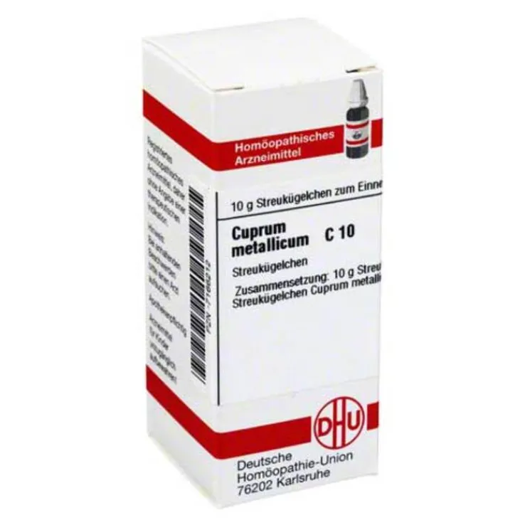 DHU Cuprum metallicum C 10 Globuli, 10 g