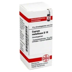 DHU Cuprum metallicum D 10 Globuli, 10 g
