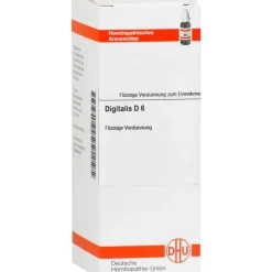 DHU Digitalis D 6 Dilution, 20 ml