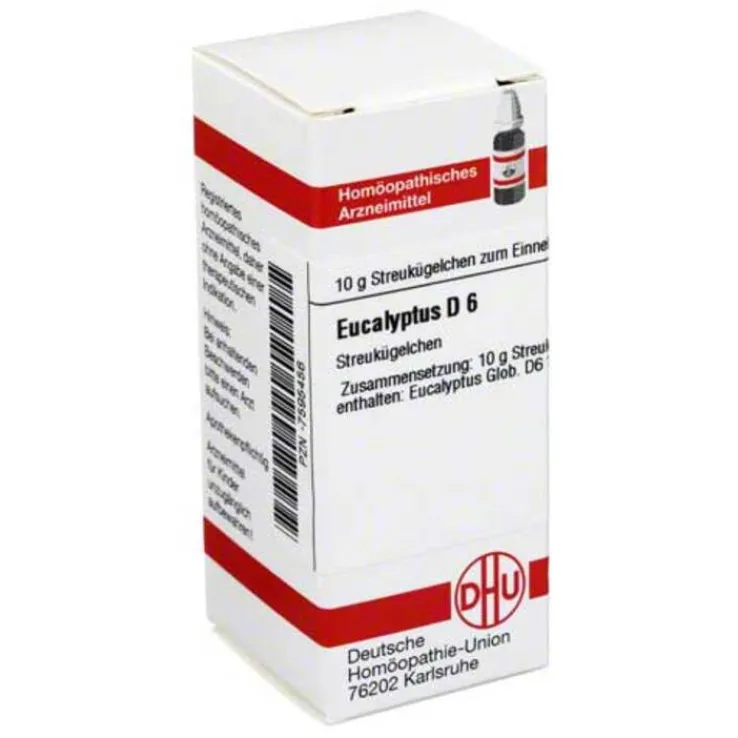 DHU Eucalyptus D 6 Globuli, 10 g