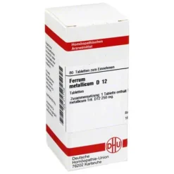 DHU Ferrum metallicum D 12 Tabletten, 80 St