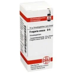 DHU Fragaria vesca D 6 Globuli, 10 g