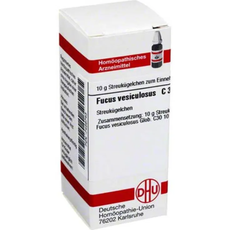 DHU Fucus vesiculosus C 30 Globuli, 10 g