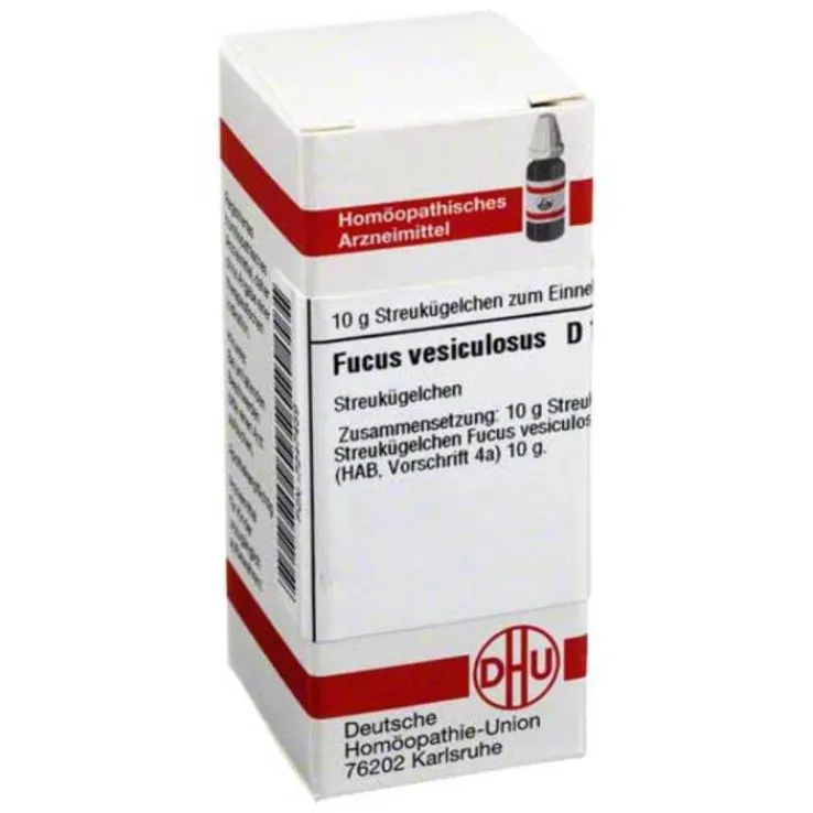 DHU Fucus vesiculosus D 12 Globuli, 10 g