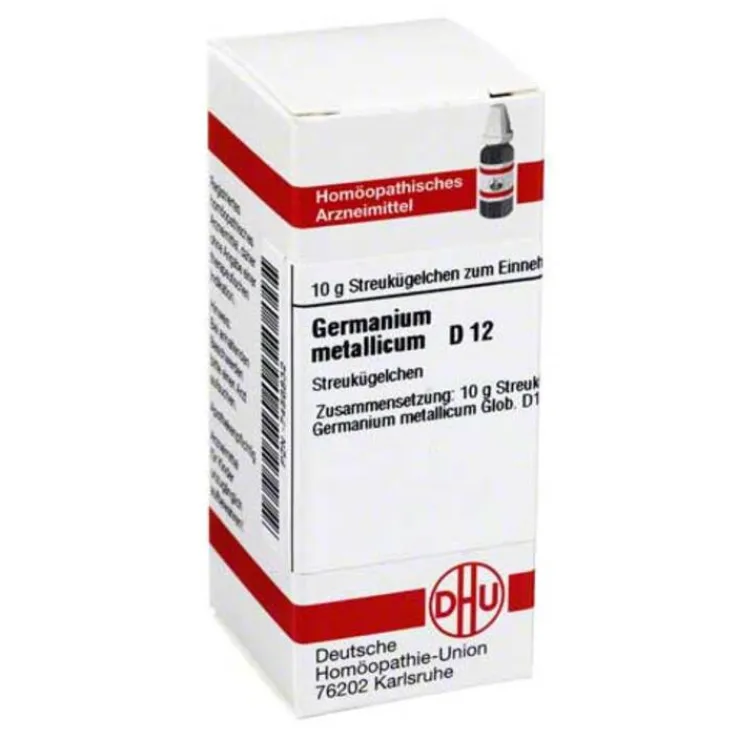 DHU Germanium metallicum D 12 Globuli, 10 g