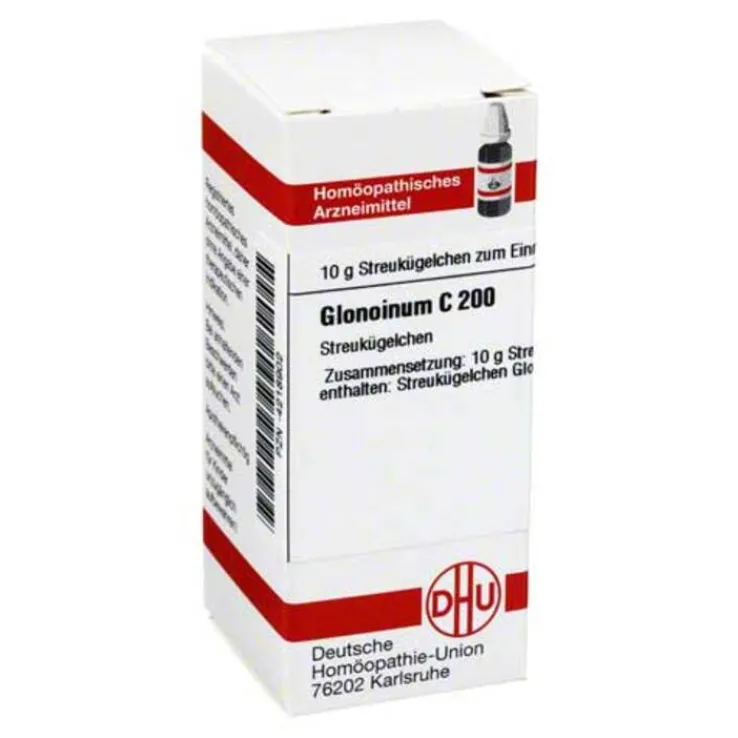 DHU Glonoinum C 200 Globuli, 10 g