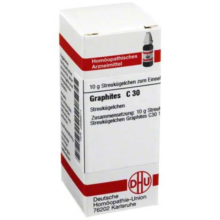 DHU Graphites C 30 Globuli, 10 g