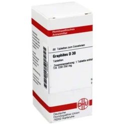 DHU Graphites D 30 Tabletten, 80 St
