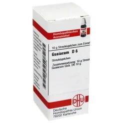 DHU Guaiacum D 6 Globuli, 10 g