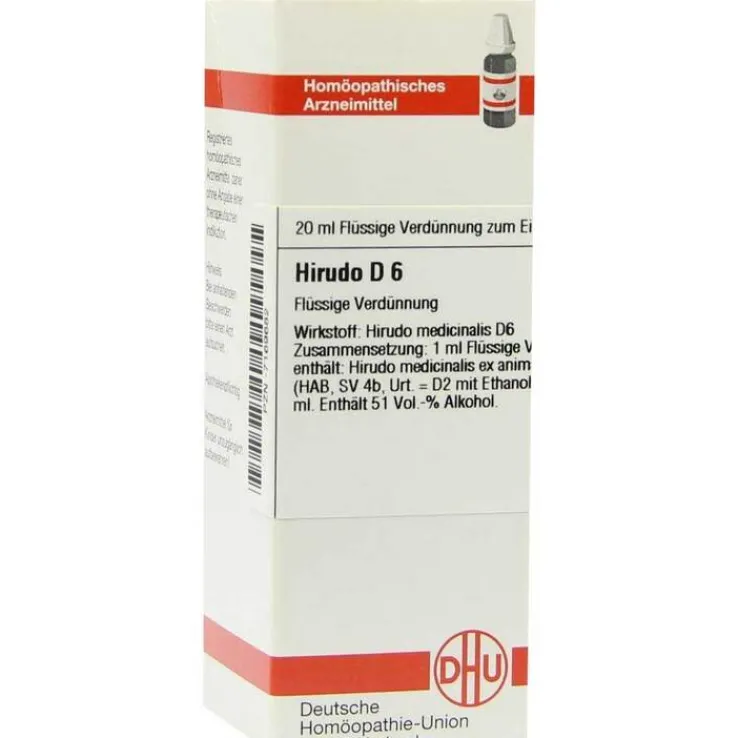 DHU Hirudo D 6 Dilution, 20 ml