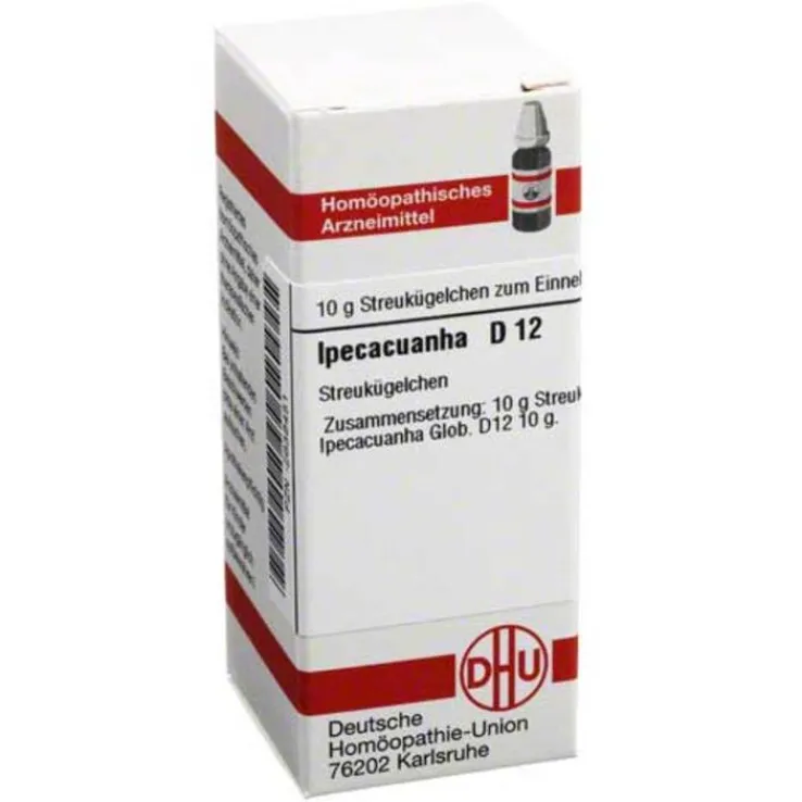 DHU Ipecacuanha D 12 Globuli, 10 g