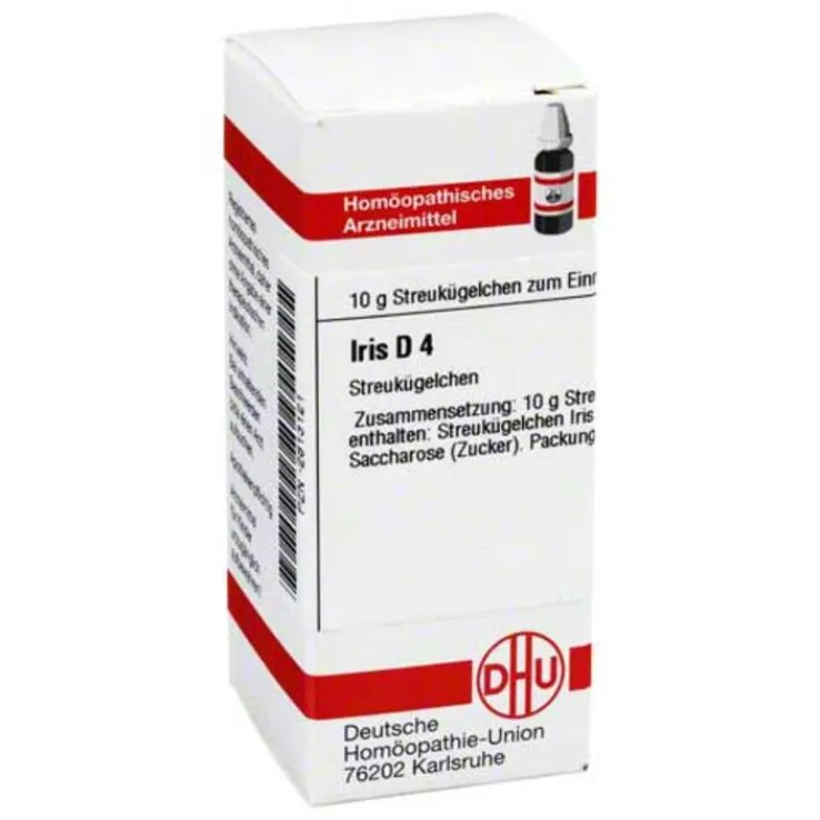 DHU Iris D 4 Globuli, 10 g
