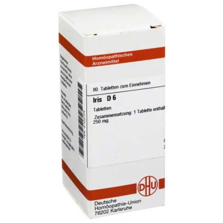 DHU Iris D 6 Tabletten, 80 St