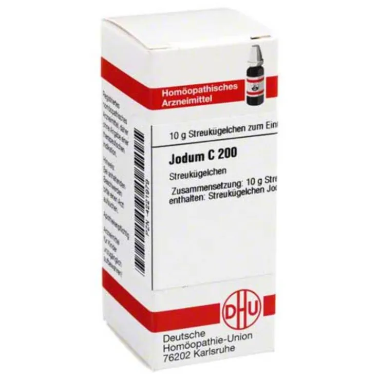 DHU Jodum C 200 Globuli, 10 g