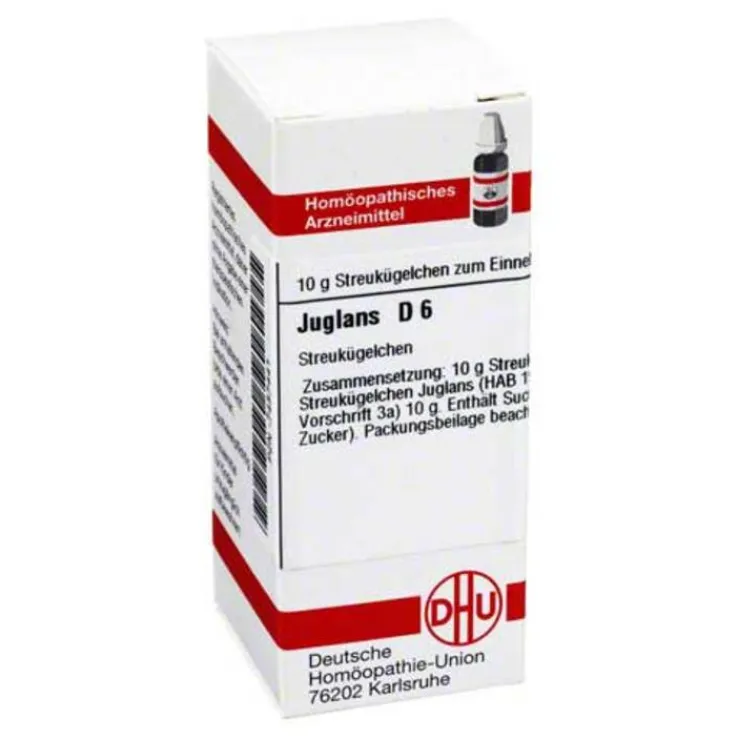 DHU Juglans D 6 Globuli, 10 g