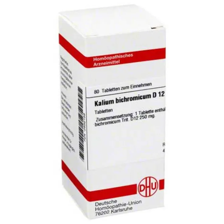 DHU Kalium bichromicum D 12 Tabletten, 80 St