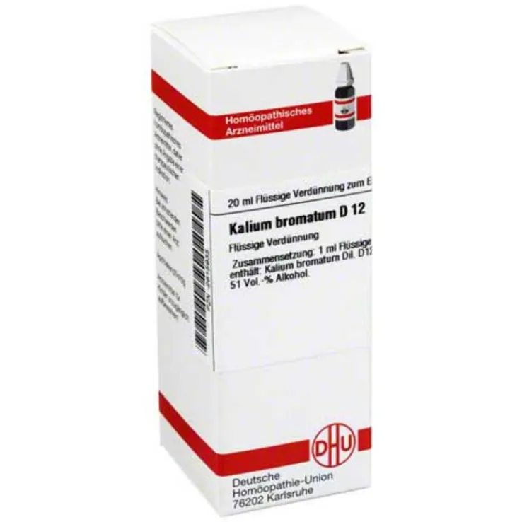 DHU Kalium bromatum D 12 Dilution, 20 ml