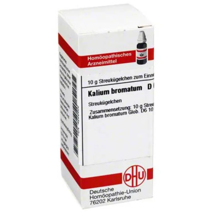 DHU Kalium bromatum D 6 Globuli, 10 g