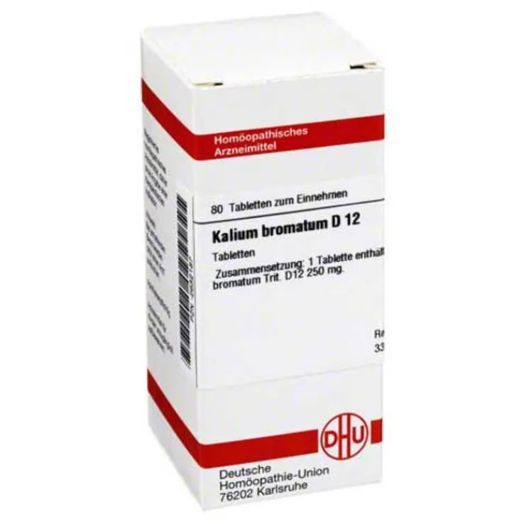 DHU Kalium bromatum D 12 Tabletten, 80 St