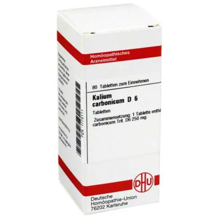 DHU Kalium carbonicum D 6 Tabletten, 80 St