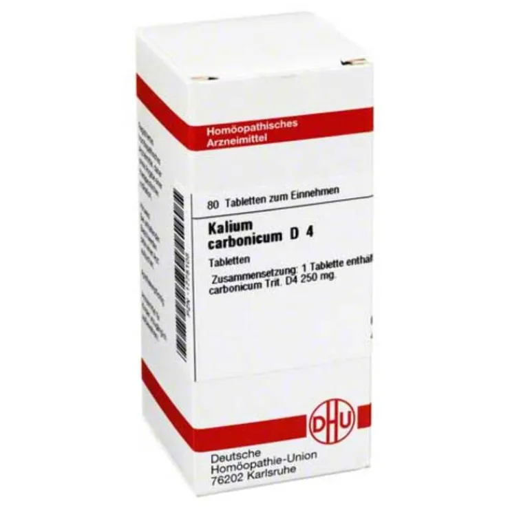 DHU Kalium carbonicum D 4 Tabletten, 80 St