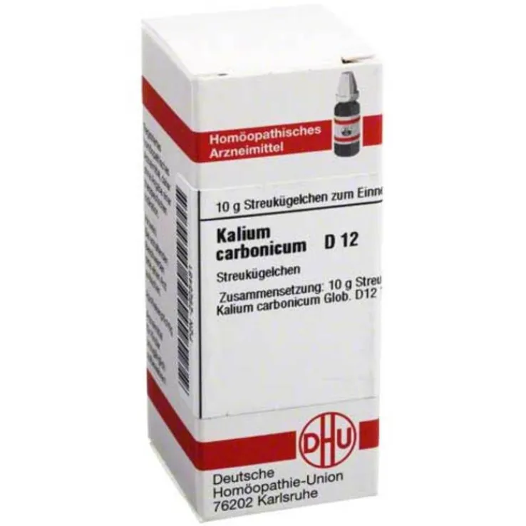 DHU Kalium carbonicum D 12 Globuli, 10 g