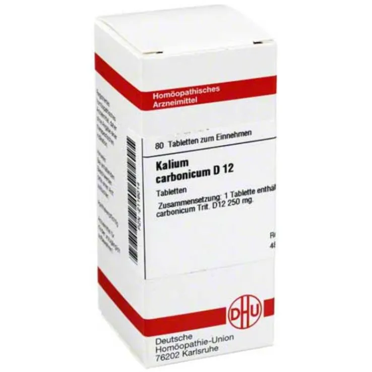 DHU Kalium carbonicum D 12 Tabletten, 80 St