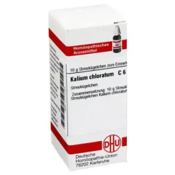 DHU Kalium chloratum C 6 Globuli, 10 g