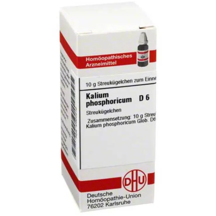 DHU Kalium phosphoricum D 6 Globuli, 10 g