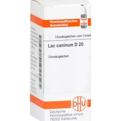 DHU Lac caninum D 20 Globuli, 10 g