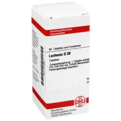 DHU Lachesis D 30 Tabletten, 80 St
