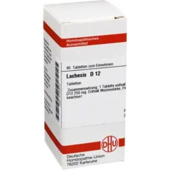 DHU Lachesis D 12 Tabletten, 80 St