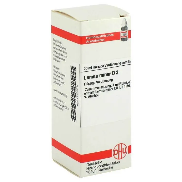 DHU Lemna Minor D 3 Dilution, 20 ml