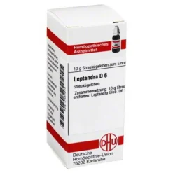 DHU Leptandra D 6 Globuli, 10 g